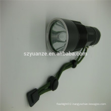 Chinese zoom flashlight led with mount, strong led torch